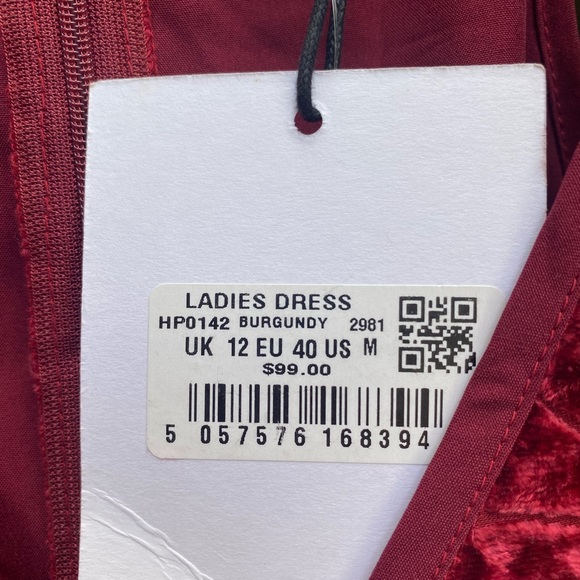 GLAM - Vintage Style Spaghetti Strap Mini Dress - Picture 3 of 3